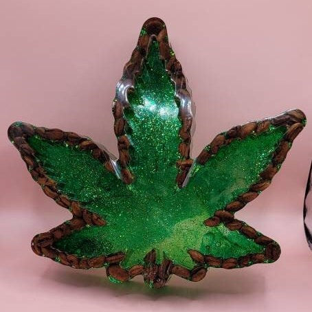Custom Leaf Ashtray