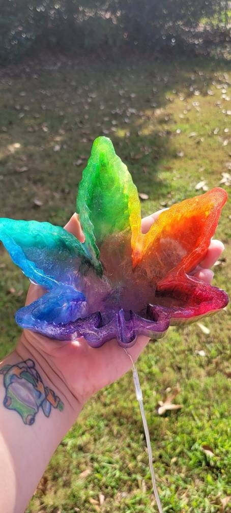 Custom Leaf Ashtray